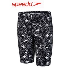 SPEEDO 許老闆 男童 青少年 星際大戰 運動及膝泳褲 舒適快乾 游泳必備