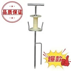 호스릴 농약 회전식 꼬임방지기 더블포크메탈턴테이블 릴 호스 회수, 1개