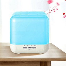 대용량 LED조명 움직임감지 스마트 초음파가습기_WFG2M5A, 블랙