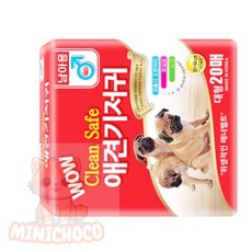 미니초코 애견귀저기 클린세이프 수컷기저귀 대형 20매