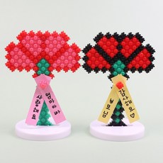 디폼블럭 8mm 카네이션 만들기 거치대 패키지