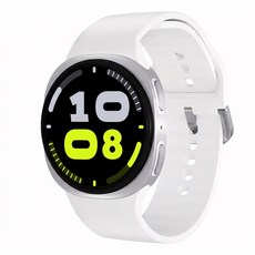 GS Watch 8M 스마트워치 한국어 지원 스마트폰 연동 건강 관리 운동 스포츠 워치 위치 정보 연동, 화이트 (44mm / 블루투스)