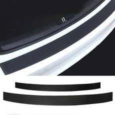 차량용 트렁크 엔트리 가드 자동차 기스 방지 범퍼 보호대 고무 테이프, 8 x 90(cm), 1개
