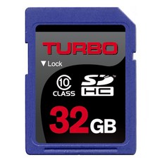 자바 TURBO SDHC32GB Class10 SD카드 메모리카드 32, 32GB, 1개