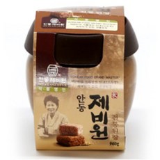 [전통식품] 안동제비원 전통된장 시골 재래식 한식 집 된장, 960g, 1개
