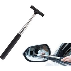 사이드 미러 스퀴지 리트랙터블 자동차 백미러 와이퍼 비가 오는 안개 날씨를 위한 휴대용 범용 액세서리, 사이드 미러 스퀴지 리트랙터블 자동차 백미러 와이퍼 비
