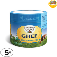 퓨리티 팜스 오가닉 기 무염 버터 사은품 추가증정, 5개, 212g