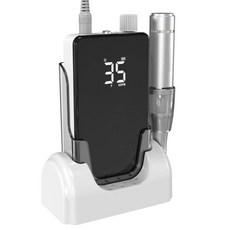 전기 네일 드릴 전문가용 폴리싱 머신 저소음 매니큐어 살롱용, 1개, 1. 850 Silver