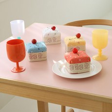 송월 베이커리 기념수건 크런치케익 48301EA 1(pc), 옐로우