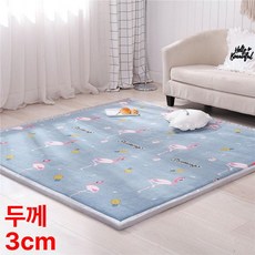 사계절 매트 침실 인테리어 단모 원형 거실러그 침대옆카페트 북유럽 양탄자, 80 x 200cm, 1개, 그레이 플라밍고 3cm