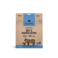 Vital Essentials 凍乾生食餐 貓主食 鬆軟顆粒 多口味, 340g, 1個, 牛 + 雞