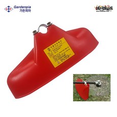 예초기커버 안전카바 보호덮개 24mm (빨강) 2도날사용가능, 1개