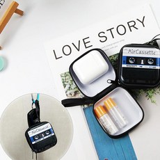 케이블파우치 USB 이어폰 하드 미니 하드 고리 파우치, 1개