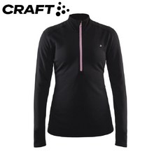 CRAFT 女 長袖拉鏈中層衣