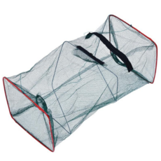 에버픽 다양한 어종 자동 바다 민물 접이식 통발 낚시 문어 새우 장어 포획용 강철프레임 그물망