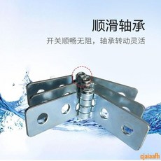 活頁門扣 長條翻板合頁 木盒折疊 電鍍合頁 禮盒鉸鏈 折疊桌子 迷你合頁 通用型, 1個, 小合頁4個送螺絲,電鍍銀