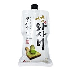 주비푸드 냉장 자연에서 갈아만든 생와사비 750g, 2개
