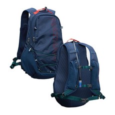NATHAN Crossover Pack-15L 健行野跑背包，輕巧透氣，水袋隔間設計，戶外運動首選, 海洋藍
