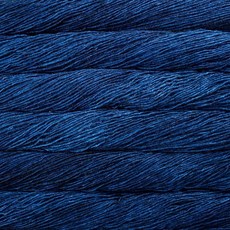 Malabrigo Silky 메리노 실 (866 - Arco Iris), 150 - Azul Profundo