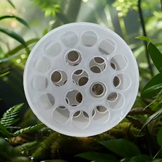 아몽스타 꽃꽂이 원예 화병 줄기 홀더 투명 2종 1세트, 1개