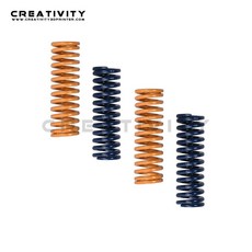 3D打印機 熱床調平彈簧 壓縮彈簧 擠出機壓力彈簧, 8*20mm藍色10pcs