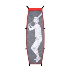 棒球網 打擊網 棒球壘球訓練網 便攜式訓練器 戶外款 折叠式 易安裝 棒球打擊網擋網訓練網平面壘球網軟硬式棒球投手投球好, 右打人形網(單網), 1個