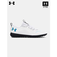 [백화점 정품] 언더아머 Under Armour UA 섀도 2 주니어 키즈 터프 축구화 3027241-100