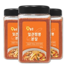 오늘은 얼큰 짬뽕분말 양념 얼큰하고 감칠맛 일품 짬뽕, 1개, 500g