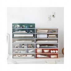 루미나D 데스크 정리함 미니서랍 수납함 보관함, 1개, 선택_2칸