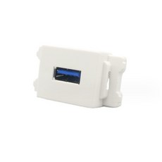 120型 USB3.0 直通插座 模組, 1個