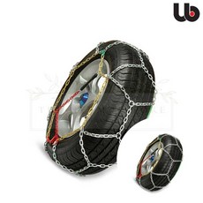 유비오토 스노우체인 합급 사슬 KN 80호 겨울 폭설 산악 국산 비탈길