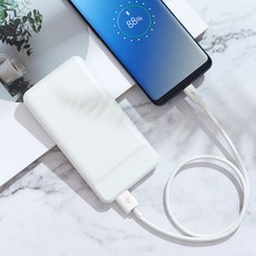 USB 충전 C타입 케이블 1M 핸드폰 케이블, 1개, XO NB120 화이트