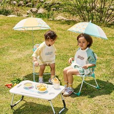 [MODERN HOUSE 중계점] 자외선차단 미니 폴딩우산의자_체커체리 (전체높이95cm 의자면적25x29cm) PY0525005, 1개, 혼합