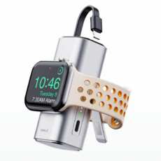 iWALK Watch Mini 蘋果手錶充電器 無線便攜 磁吸充電, 1個, TYPE C【香檳銀】