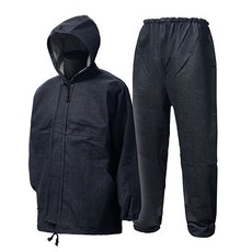 카멜로 피스복 공사현장 데님 투피스 작업복 XL 조선소 안전감시단