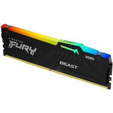 Kingston FURY BEAST DDR5-5200 CL36 288-Pin 16GB 記憶體, 1個, 32GB