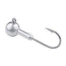 路亞鉛頭鉤軟蟲鉤，快速沉底，高強度碳鋼，鋒利鉤尖，適用多種釣場, 1個, 3g【單顆】