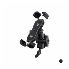 GC 機車手機支架 四力架2S PRO (充電版) 單車支架 一秒自動鎖 四爪鷹爪 X型 無線USB充電 機車手機架