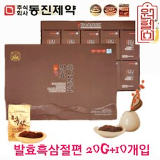 동진제약 발효흑삼절편 200g 건강식품 추석선물 고급선물세트 200g 1세트