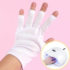 uv차단 반목장갑 반 목장갑 차단 네일 네일아트 자외선