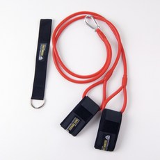 BC 야구 튜빙 밴드 스트레칭 회전근개강화 야구선수 필수용품 메뉴얼포함, 빨강색(엘리트선수용)