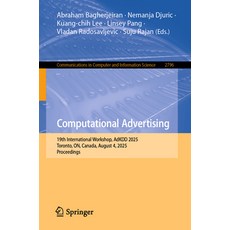 (英文圖書)Computational Advertising: 19th International Workshop Adkdd 2025 Toronto On ... 平裝版, Springer, 英文