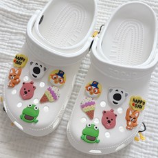 치지 얼굴 뽀로로 신발 꾸미기 파츠 세트