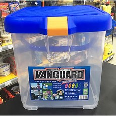 VANGUARD 鐵甲武士 可載重多功能洗車桶 #8212, 藍色