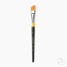 SCS 디자인붓 972 5호 사선형 일러스트 미술용 브러시 미술재료