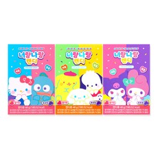 산리오 너랑나랑 캔디 랜덤, 5개, 46g, 딸기맛 포도맛