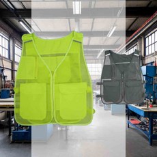쿨조끼 형광노랑 현장조끼 아이스팩 아이스조끼 얼음 주머니 작업복