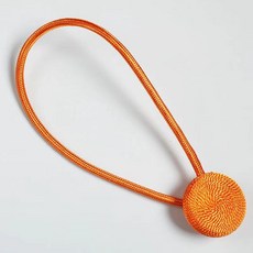 커튼 스트랩 버클 자석 버클 액세서리 액세서리 크리에이티브 코디 큐트 한국식 유럽식, 오렌지/55, 2대 4개입, 1개