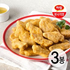 하림 굿초이스치킨너겟 1kg, 3개