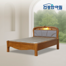 건강한아침 340 돌침대 흙 온열 황토 온돌 1인용 슈퍼싱글 SS, 홍맥반석